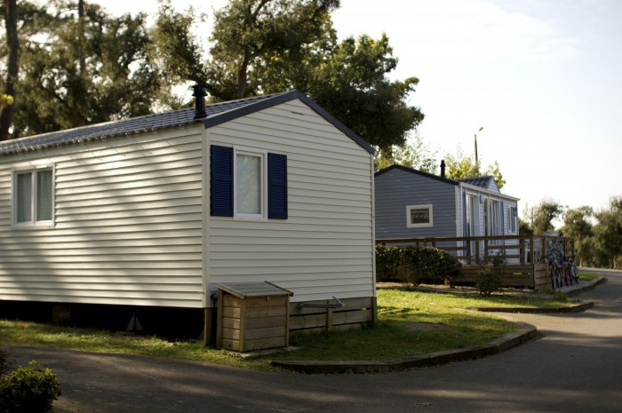 location mobil home luxe Ardeche